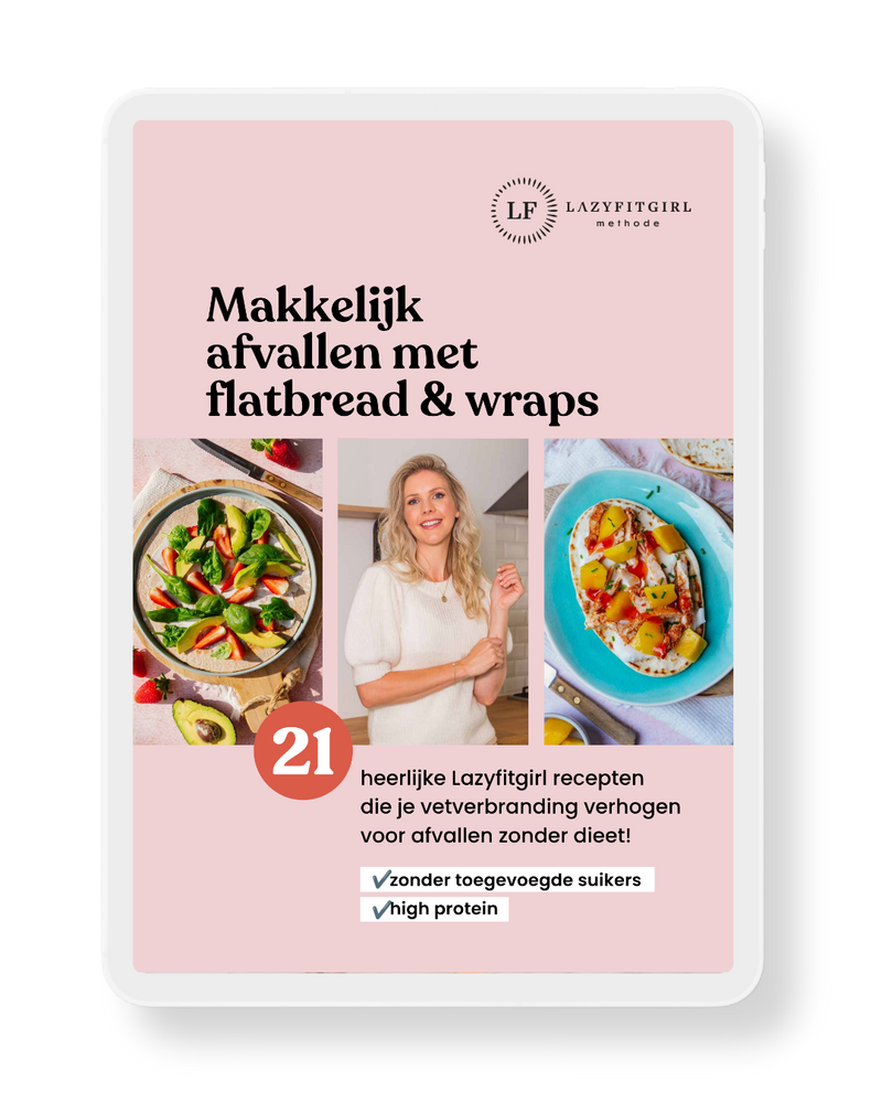 Makkelijk afvallen met flatbread & wraps  - e-book